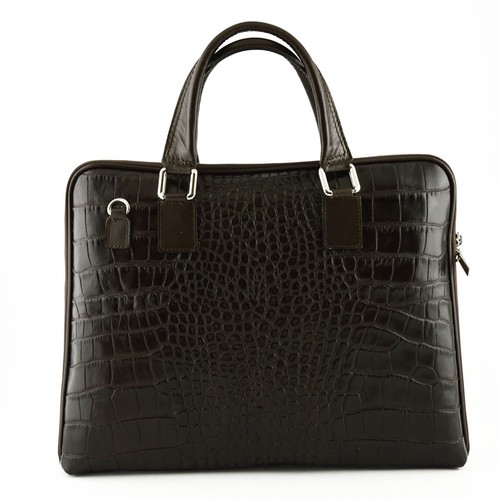 Cartable cuir véritable - cartable,